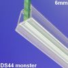 Exa-Lent Universal Probenstück Duschgummi Typ DS44 - 2cm Länge und geeignet für Glasdicke 6mm - Dichtungsprofil