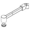 HSK E85349-41 stabilisatiesteun 150cm chroom