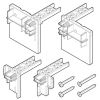 Novellini R04PBJ3P1-A set eindkapjes wit 030