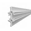 Novellini R50STSO1-F verticale afdichtingsstrip wit Ral 9010