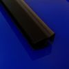 Exa-Lent Universal DS672006 matt black shower profile magnet straight (set of 2 pieces) 200cm 6mm