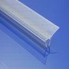 Exa-Lent Universal monsterstukje doucherubber type DS41 - 2cm lengte en geschikt voor glasdikte 3mm - 2 flapjes