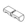 HSK E100140-51-41 knopgreep met uitsparing chroom