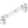 HSK E100341-41 stabilisatiesteun 120cm chroom