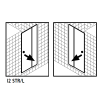 Kermi 2534044 spatwaterdichting 1 x 98,5cm - 5mm