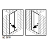 Kermi 2534044 spatwaterdichting 1 x 98,5cm - 5mm