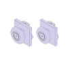 Novellini R08BER02-K set wieltjes chroom