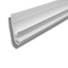 Novellini R50ST3A1-26 verticale afdichtingsstrip wit Ral 9010