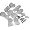 Novellini R801LUFI-K set onderdelen voor muursteun chroom
