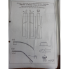 Koralle S320 S8L43194 ( L43194 ) ( 2537309 ) compleet strippenset voor kwartronde douche met draaideuren