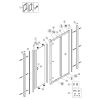 Huppe Alpha 2 - Classics 2 - X1 Flex, 042627 set afdekkapjes, 4 stuks