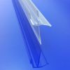 Provex 1246SA00F afwateringsstrip 120cm, 18mm hoog, transparant, voor glasdikte 6mm