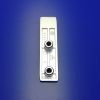 HSK Kienle E100311-U-41 achterplaat voor wandhouder beneden, chroom