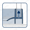 Get Wet C195 CF-STRIP100TRSP afdichtingsstrip horizontaal 100cm transparant, 6mm *niet meer leverbaar*