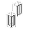 Huppe Alpha 2 - Classics 2 - X1 Flex, 042627 set afdekkapjes, 4 stuks