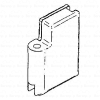 HSK Kienle E87312-3L scharnierdeel glashouder boven links, chroom *niet meer leverbaar*