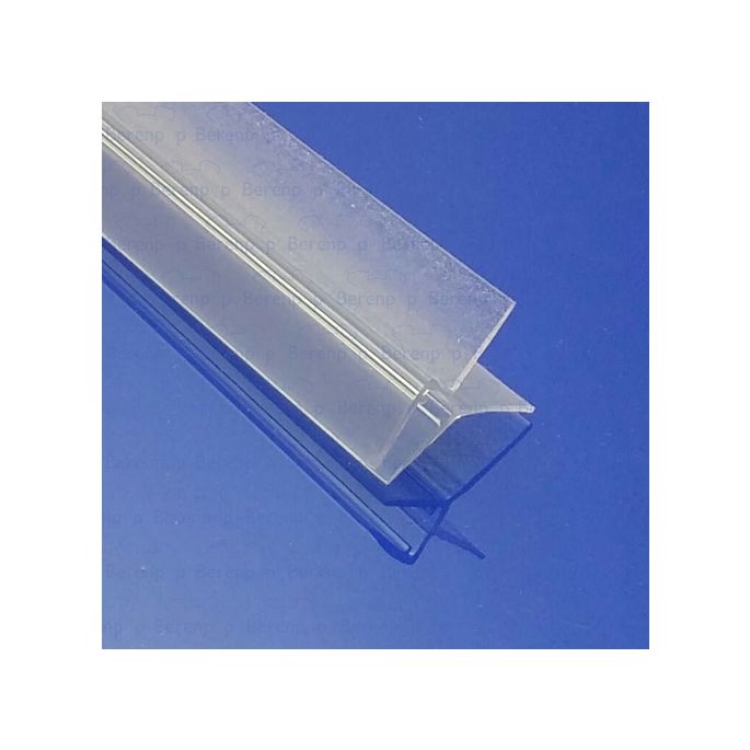 Exa-Lent Universal Probenstück Duschrohr Typ DS40 - 2cm Länge und geeignet für Glasdicke 3mm - 2 Klappen