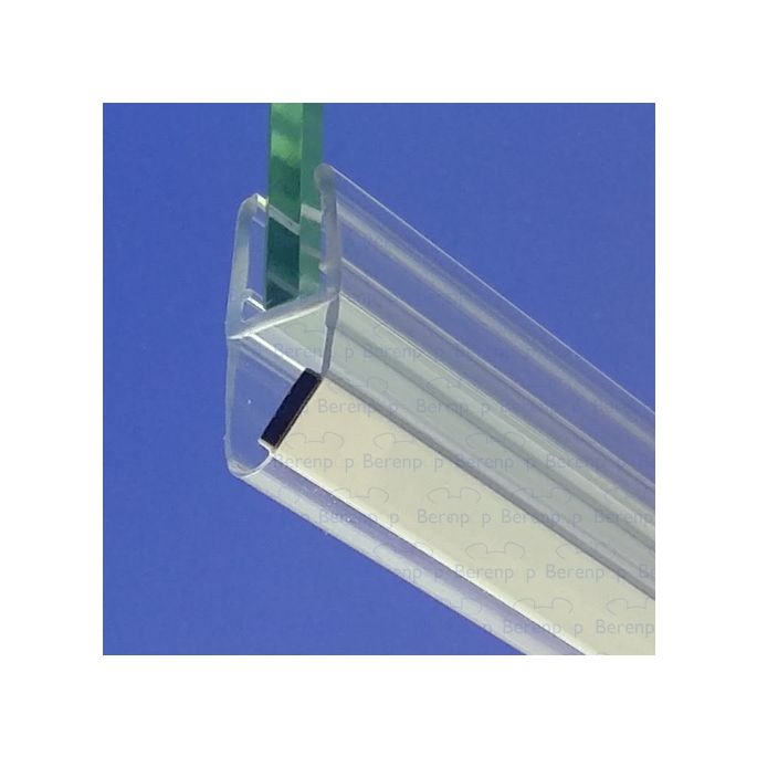 Exa-Lent Universal Probestück Duschgummi Typ DS16 - 2cm lang und geeignet für Glasstärke 6mm - Magnet 45 Grad