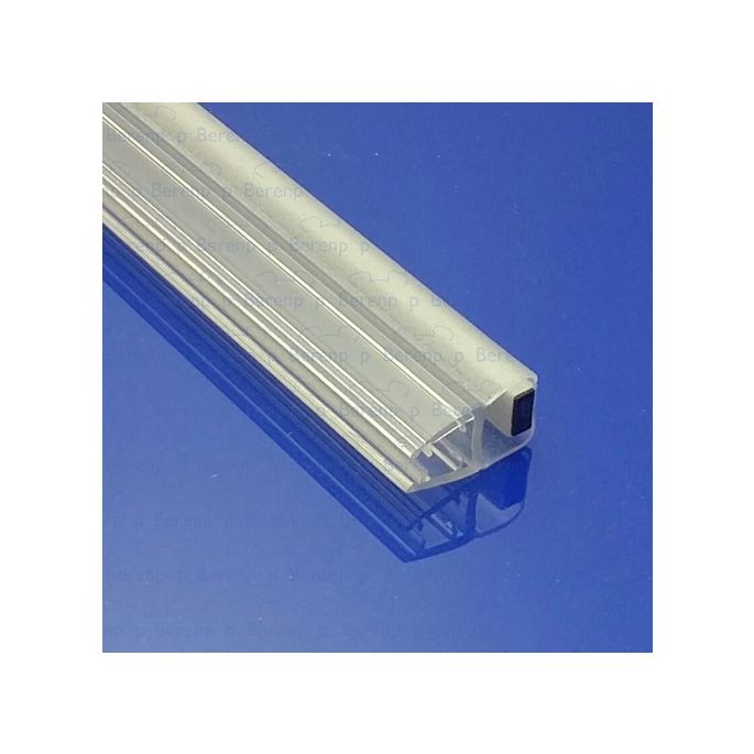 Exa-Lent Universal DS182004 - M04111200 clear shower profile magnet straight (set of 2 pieces) 200cm 4mm