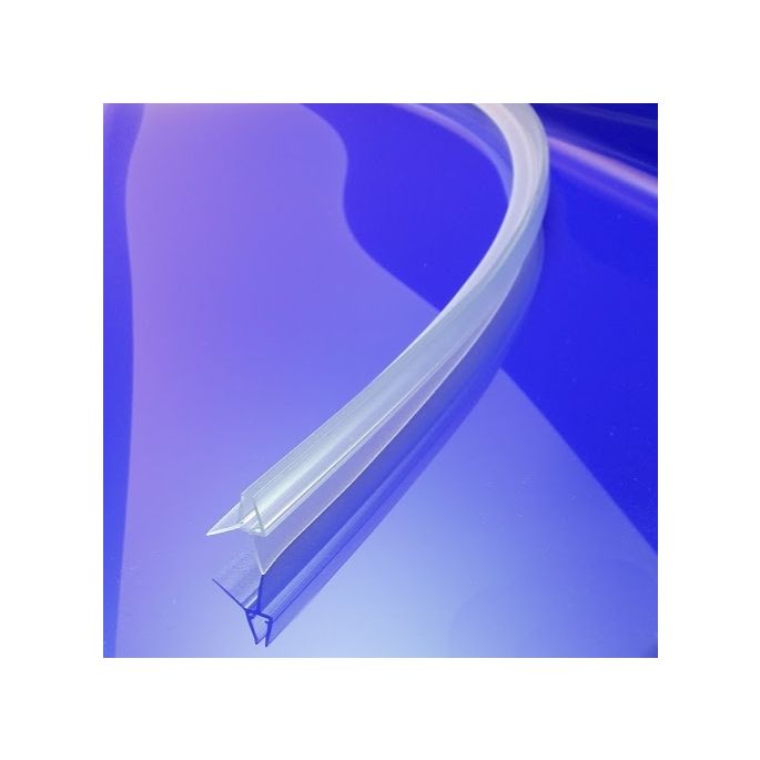 Exa-Lent Universal Probenstück Duschgummi Typ DS41 - 2cm Länge und geeignet für Glasstärke 4mm - 2 Klappen