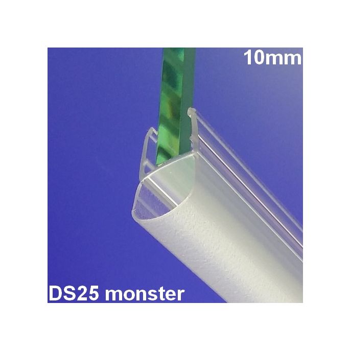 Exa-Lent Universal Probestück Duschgummi Typ DS25 - 2cm lang und passend für Glasstärke 10mm - 1 Schnabel von 8mm (Kugel)