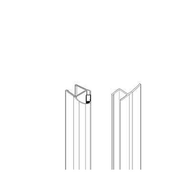 Novellini R10KUG01-B Magnet Profil + vertikale Dichtungsprofil