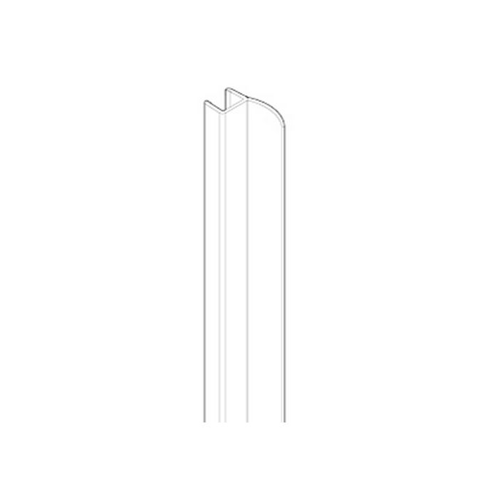 Novellini R50BI2MO1-TR verticale afdichtingsstrip transparant