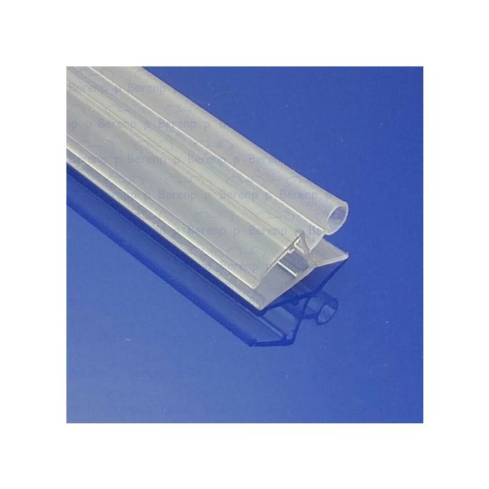 Exa-Lent Universal Probenstück Duschgummi Typ DS13 - 2cm lang und geeignet für Glasstärke 6mm - 1 Klappe 1 rund