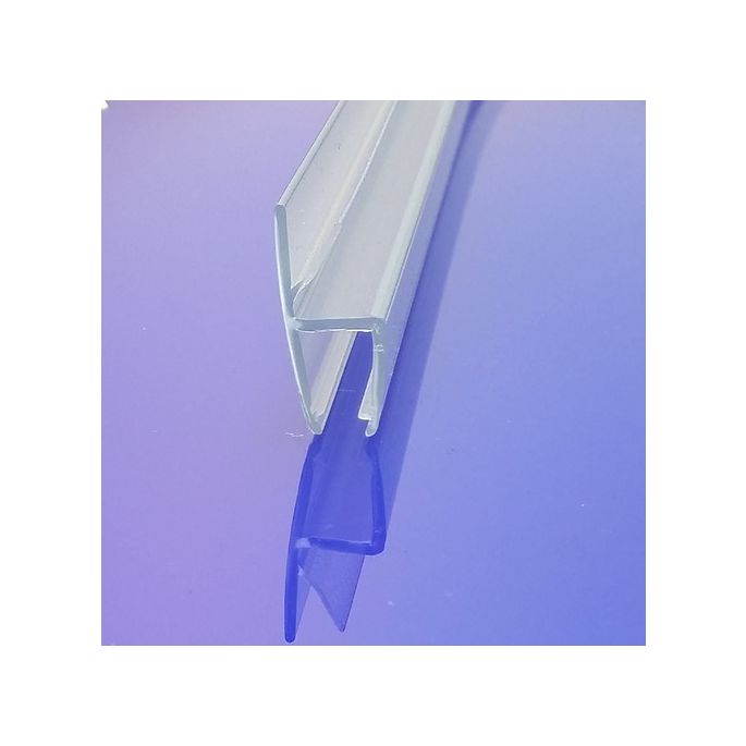 Exa-Lent Universal Probestück Duschgummi Typ DS45 - 2cm lang und geeignet für Glasstärke 8mm - Anschlagprofil 1 Klappe