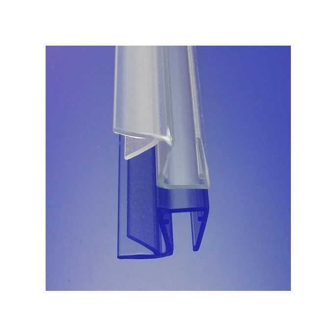 Exa-Lent Universal Probestück Duschgummi Typ DS46 - 2cm Länge und passend für Glasstärke 6mm - Anschlagprofil 1 Klappe