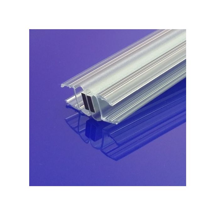 Exa-Lent Universal Probenstück Duschgummi Typ DS22 - 2cm lang und passend für Glasstärke 10mm - Magnet gerade