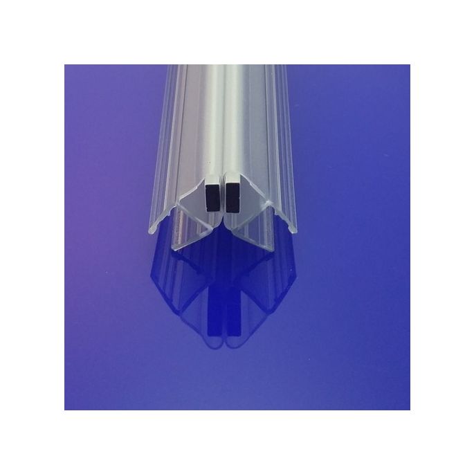 Exa-Lent Universal Probestück Duschgummi Typ DS24 - 2cm lang und geeignet für Glasstärke 10mm - Magnet 45 Grad