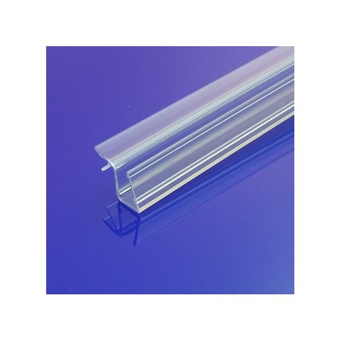 Exa-Lent Universal Probenstück Duschgummi Typ DS46 - 2cm lang und geeignet für Glasstärke 8mm - Anschlagprofil 1 Klappe