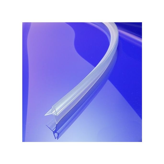 Exa-Lent Universal Probenstück Duschgummi Typ DS41 - 2cm lang und geeignet für Glasdicke 5mm - 2 Klappen