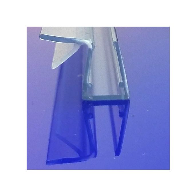 Exa-Lent Universal Probestück Duschgummi Typ DS46 - 2cm Länge und passend für Glasstärke 6mm - Anschlagprofil 1 Klappe