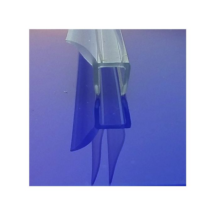 Exa-Lent Universal Probenstück Duschgummi Typ DS47 - 2cm Länge und geeignet für Glasstärke 6mm - 3 Klappen