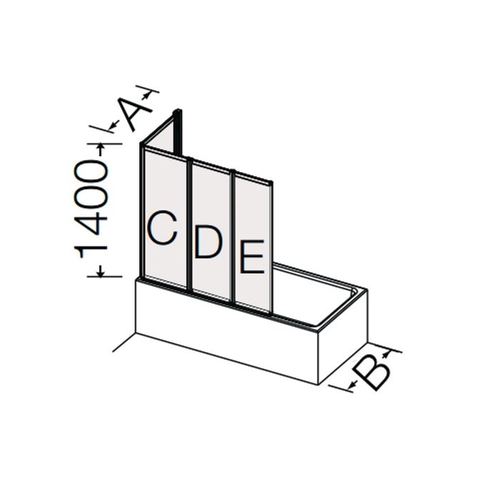 Provex Point - Classic 0110GM07F afwateringsstrip 16mm hoog, transparant