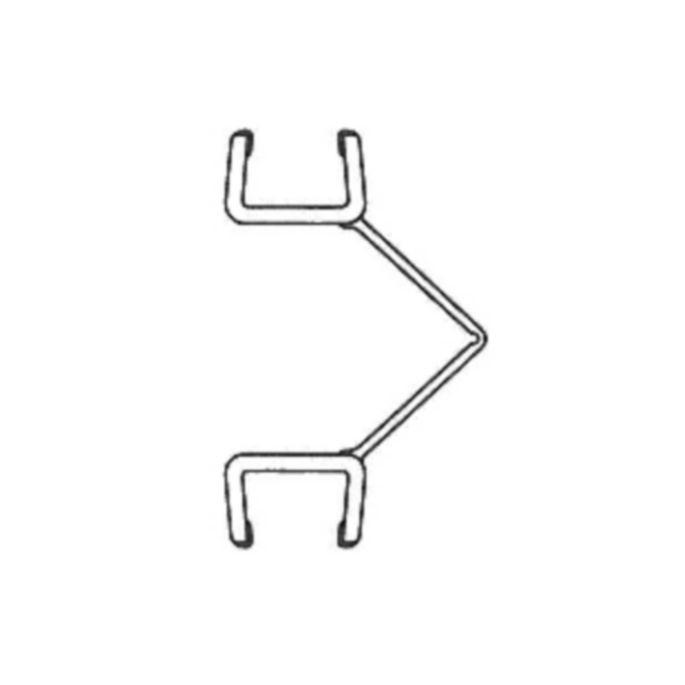 Artweger Twinline 2 T2Z201 lekstrip scharnierzijde