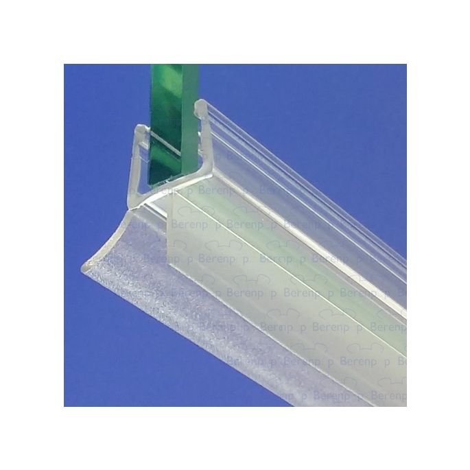 Exa-Lent Universal DS0210010 - G10023100 helder doucheprofiel 2 flapjes 100cm - 10mm