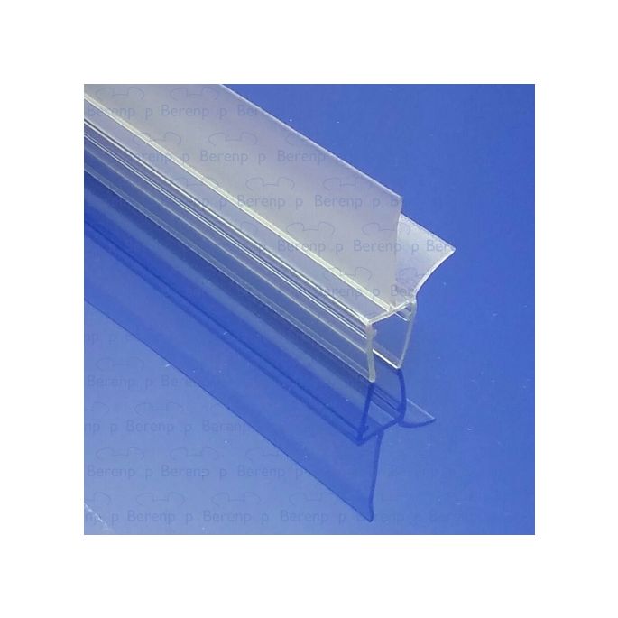 Exa-Lent Universal DS051008 - G08207100 helder doucheprofiel 1 flap 1 flapje 100cm - 8mm