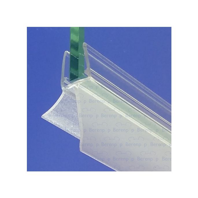 Exa-Lent Universal DS051008 - G08207100 helder doucheprofiel 1 flap 1 flapje 100cm - 8mm