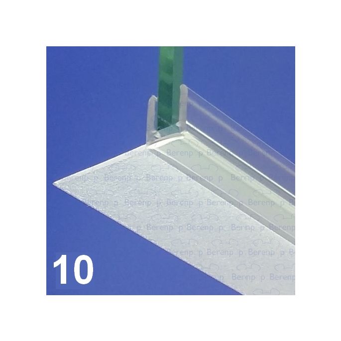 Exa-Lent Universal DS102006 - G06013200 helder doucheprofiel 1 flap horizontaal 200cm - 6mm
