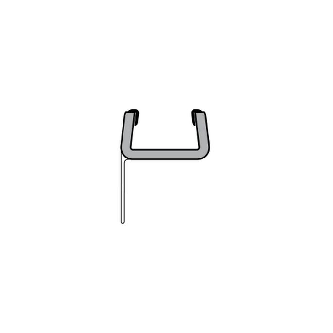 Duka GUML337 afdichtprofiel 200cm transparant, 8mm
