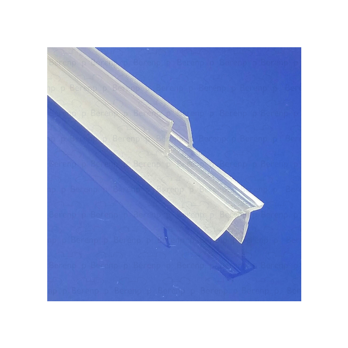 HSK Kienle E87058 glasdorpellijst, 100cm, 8mm *niet meer leverbaar*