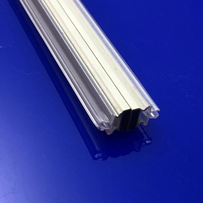 HSK Premium Nova inschuif magneetstrip recht, set van 2 stuks, 200cm