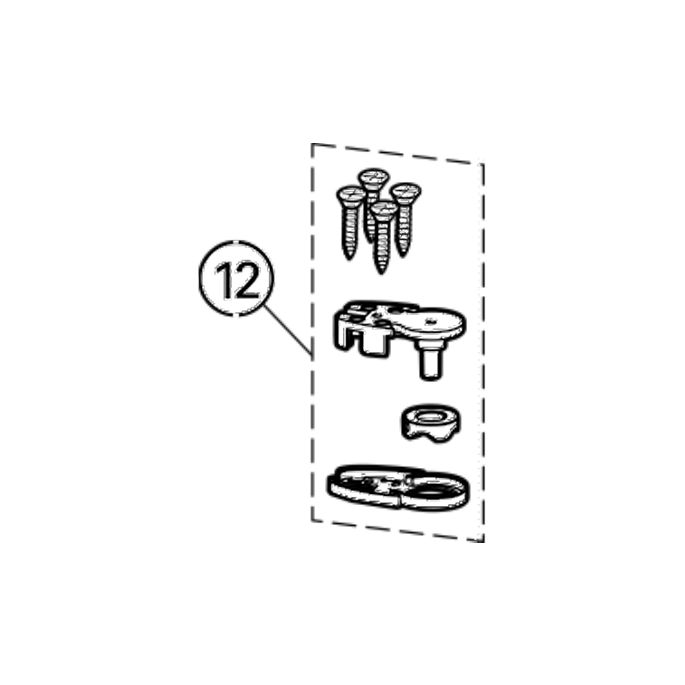 Huppe Design elegance, 025306 lagerset