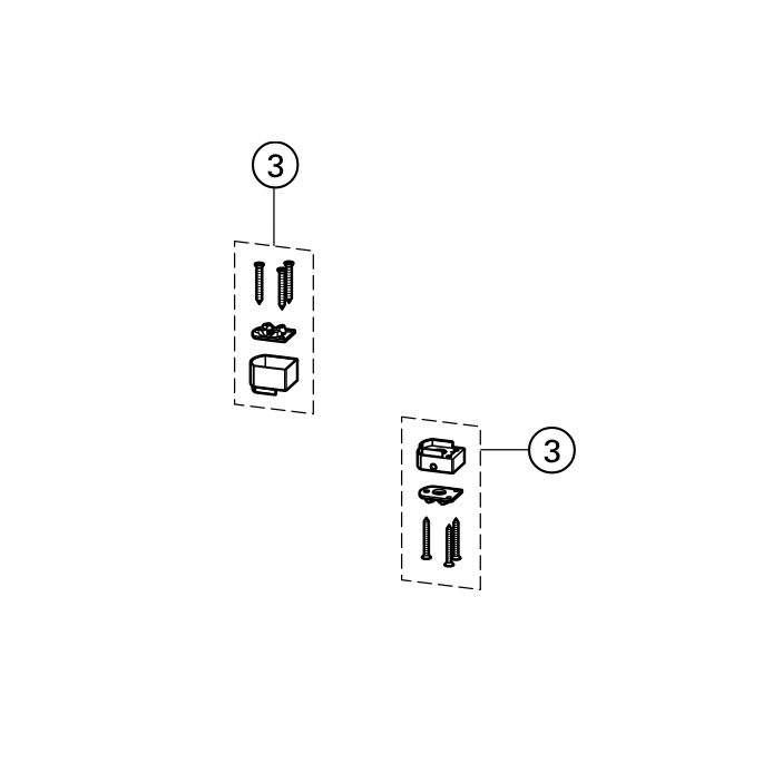 Huppe Design pure, 025161 lagerset