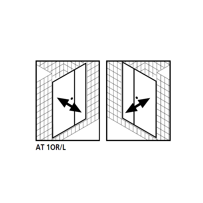 Kermi 2534046 spatwaterdichting 1 x 98,5cm - 8mm