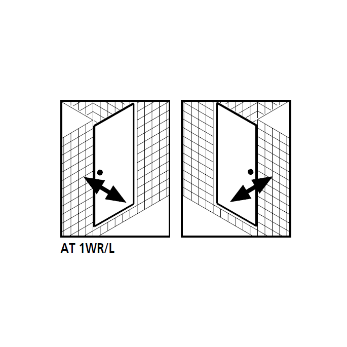 Kermi 2534046 spatwaterdichting 1 x 98,5cm - 8mm