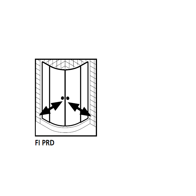Kermi 2534056 set gebogen spatwaterdichtingen 6mm
